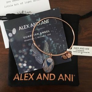NWT Alex and Ani Guardian Angel Bracelet